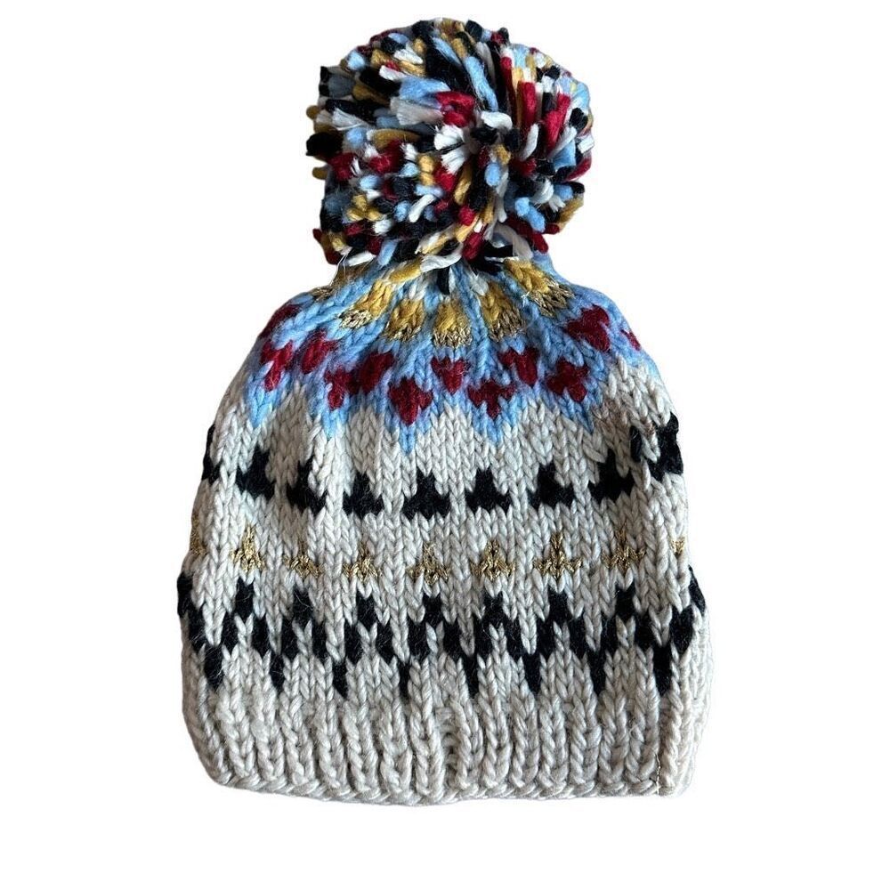 Buckle bright and neutral stocking cap